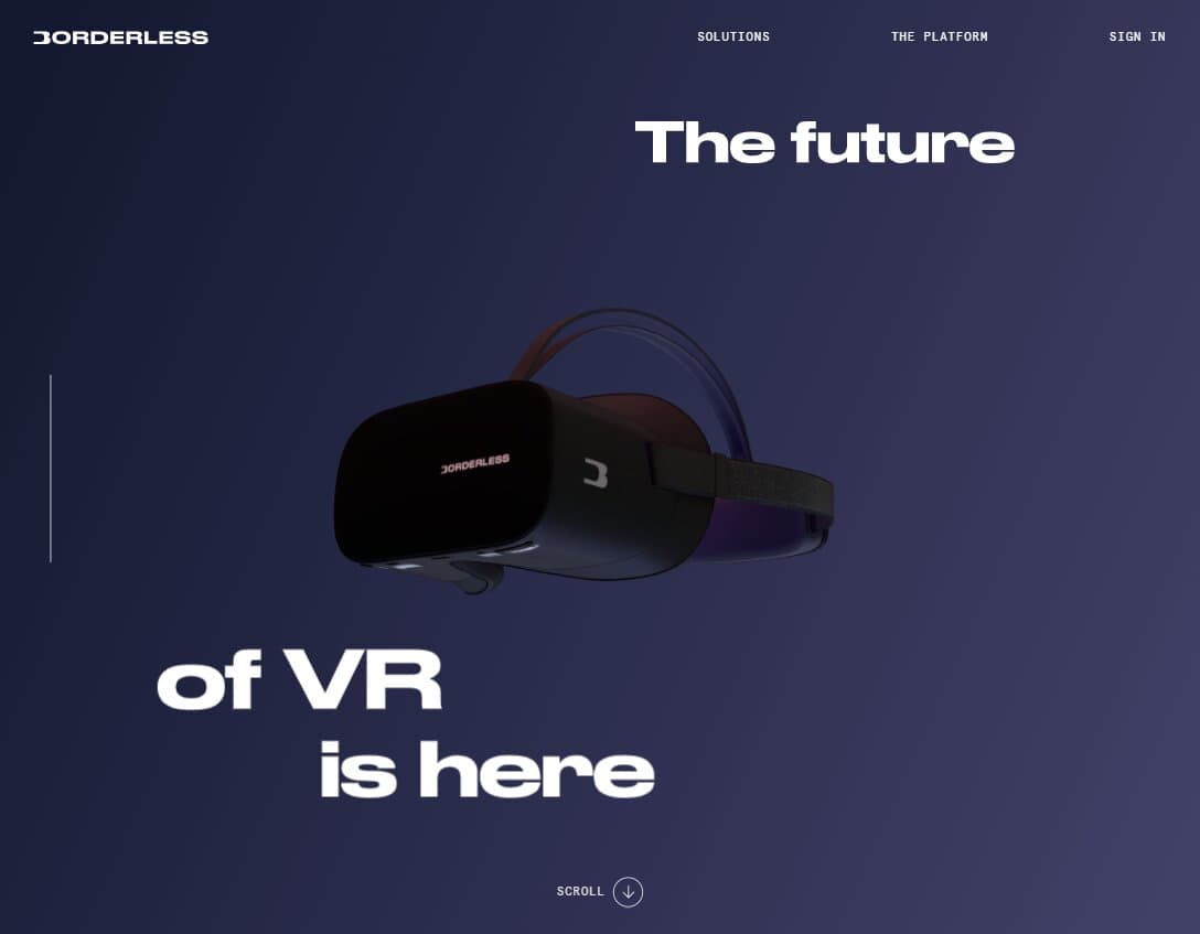 Borderless VR preview